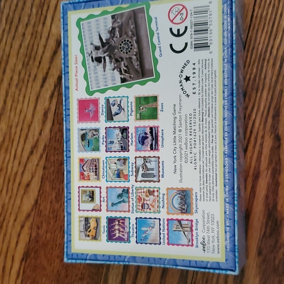 Factory Sealed -  New York City Memory and Matching Game - Picture 2 of 6